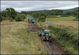 From Sheepway bridge looking towards Pill. June 2026