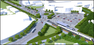 Proposed new Portishead station