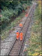 Site of new Pill station looking towards Portishead. Nov 2025